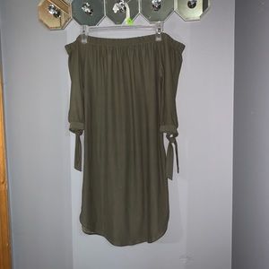 Off the shoulder dress